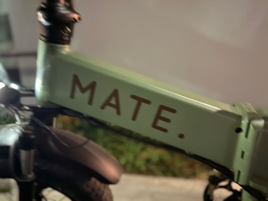 ほぼ美品MATE BIKE MATE X Eバイク メイトバイクグリーンカラー - メルカリ