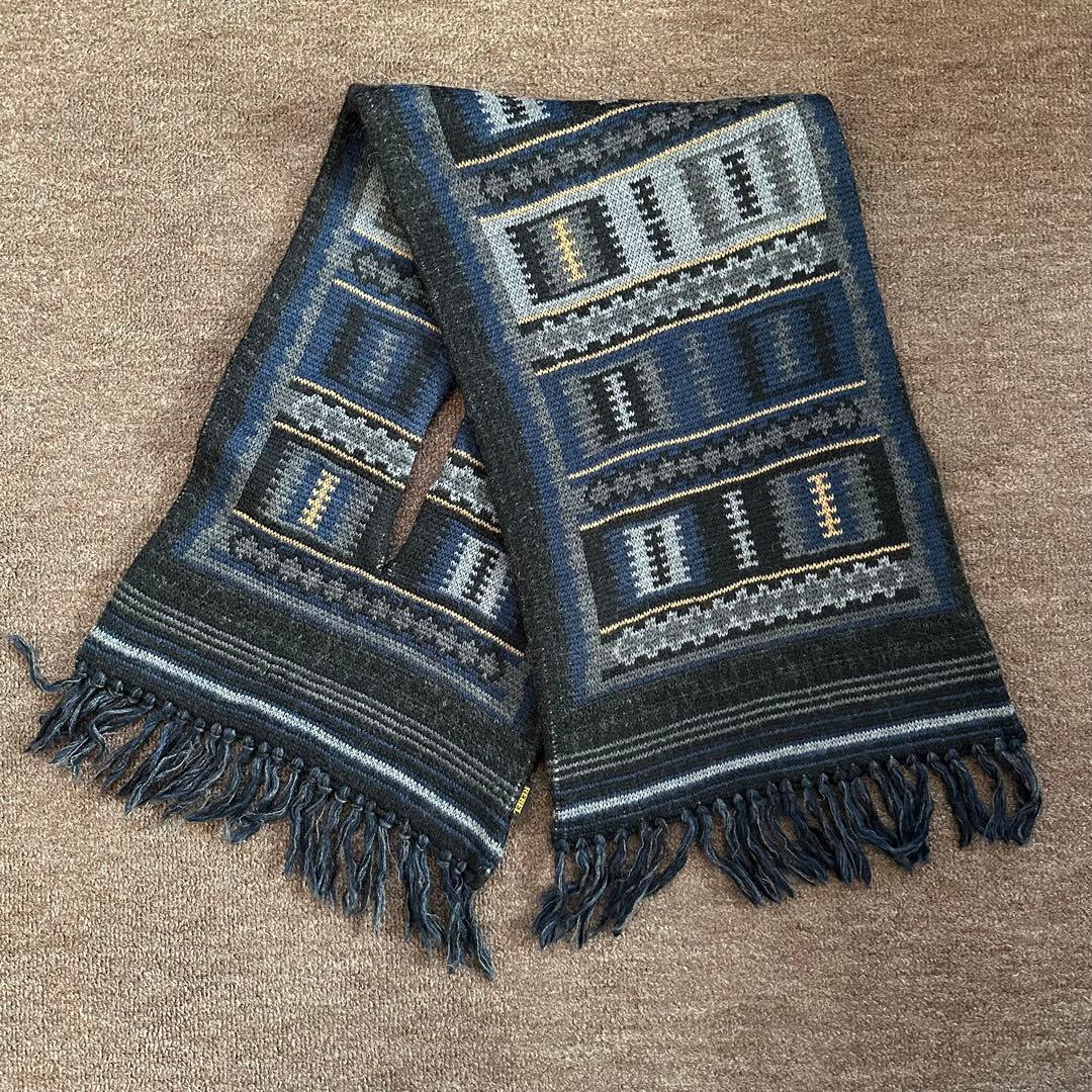 ルードギャラリー ブラックレベル マフラー ジャガード ネイティブ