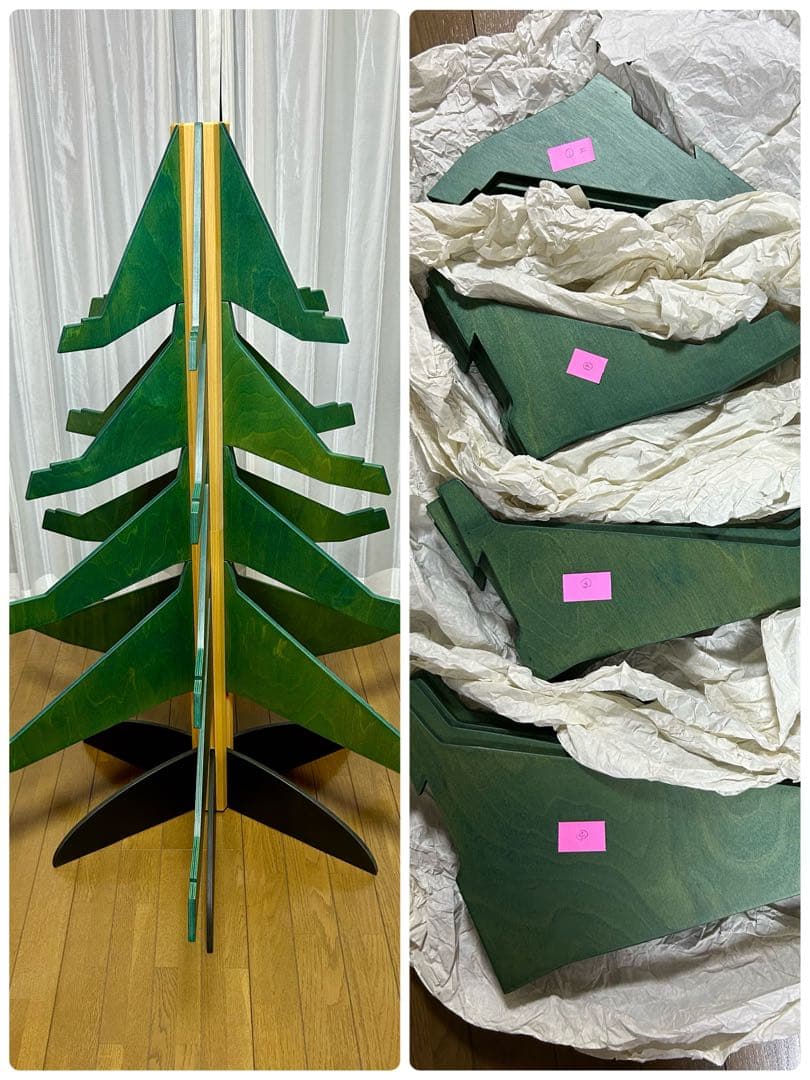 美品希少✨ドイツ製手作り木製ツリー✨ ブライトシュベルツ - メルカリ