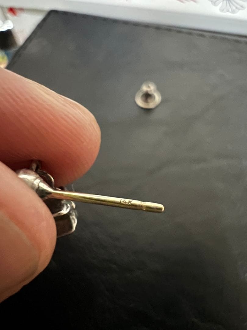 クロムハーツタイニースタードロップ ピアスTINY STAR DROP