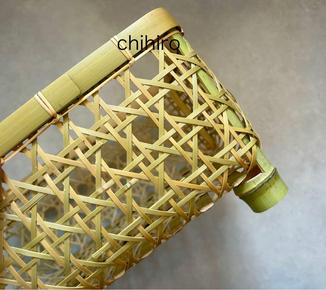 水切り竹かご 椀かご（新品未使用）直径横約33センチ縦約28