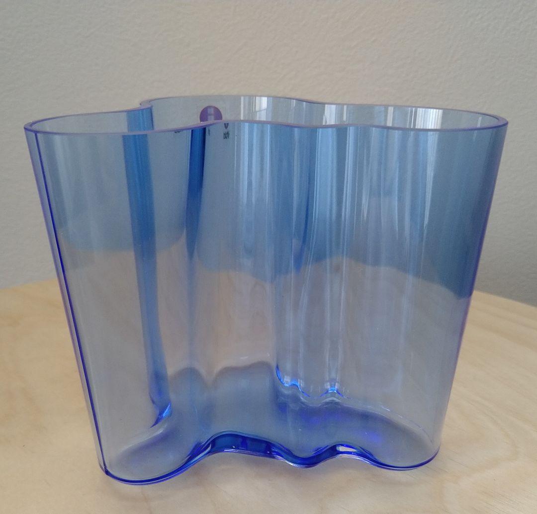 廃盤レア☆限定色☆イッタラ☆アアルトベース 95mm☆サファイア☆