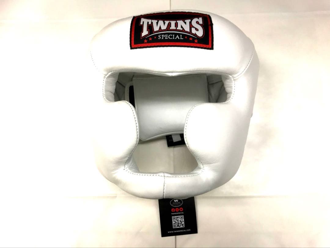 ころmama様用　TWINSレガース　白L ヘッドギアL白　サポーター　送料込