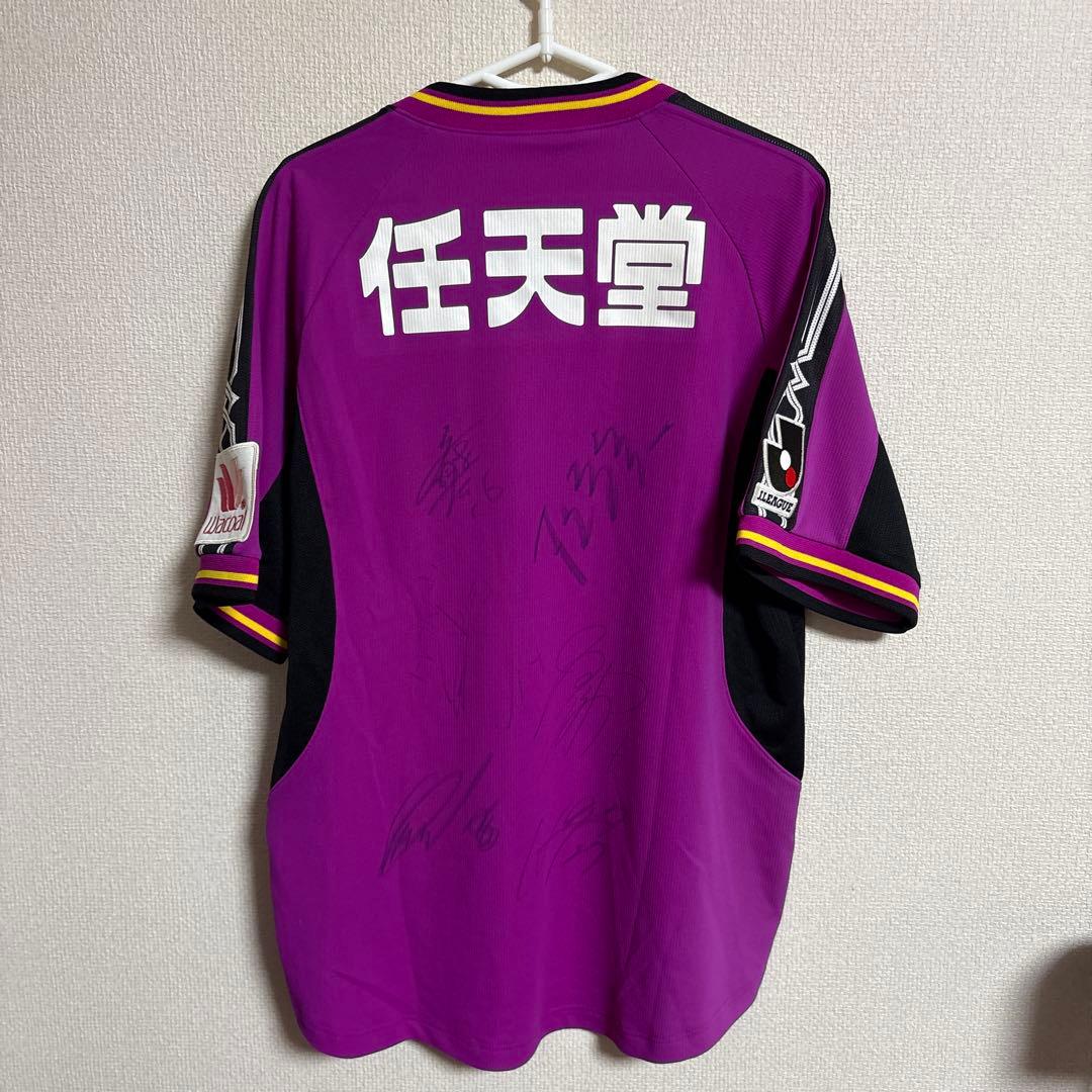 京都パープルサンガ 京都サンガ サイン込み 03-04 Mサイズユニフォーム