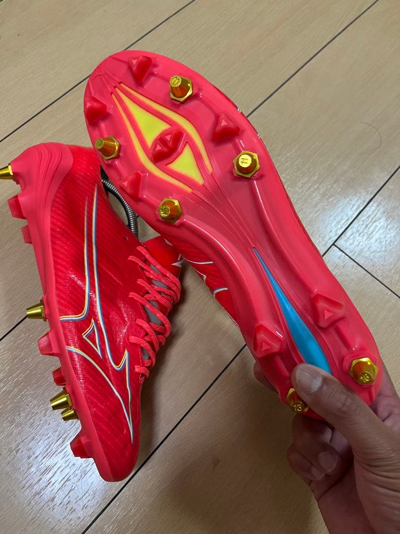 Mizuno アルファ エリート 26.0cm ソール加工 SG Mix