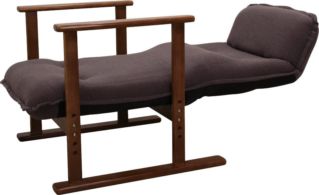 敬老の日 還暦祝い プレゼント 肘付きリラックスチェア 角度 手動14段階ギア式