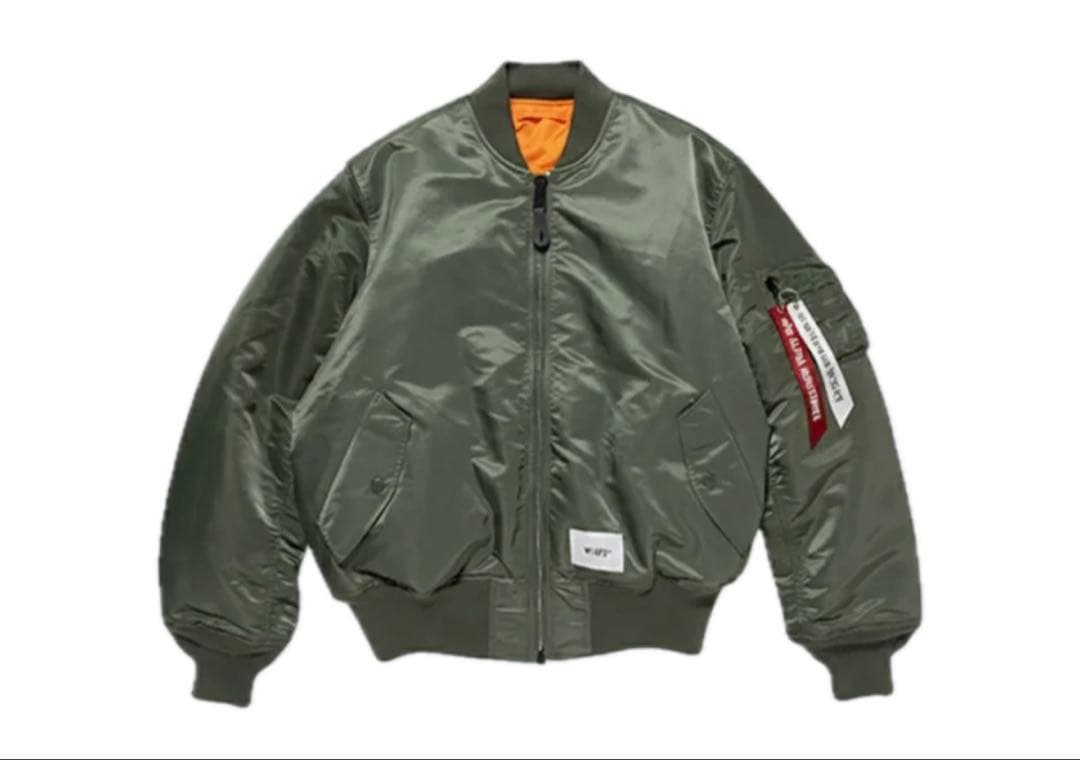 ジャケット・アウター WTAPS x Alpha MA-1 Core SPEC Olive Drab