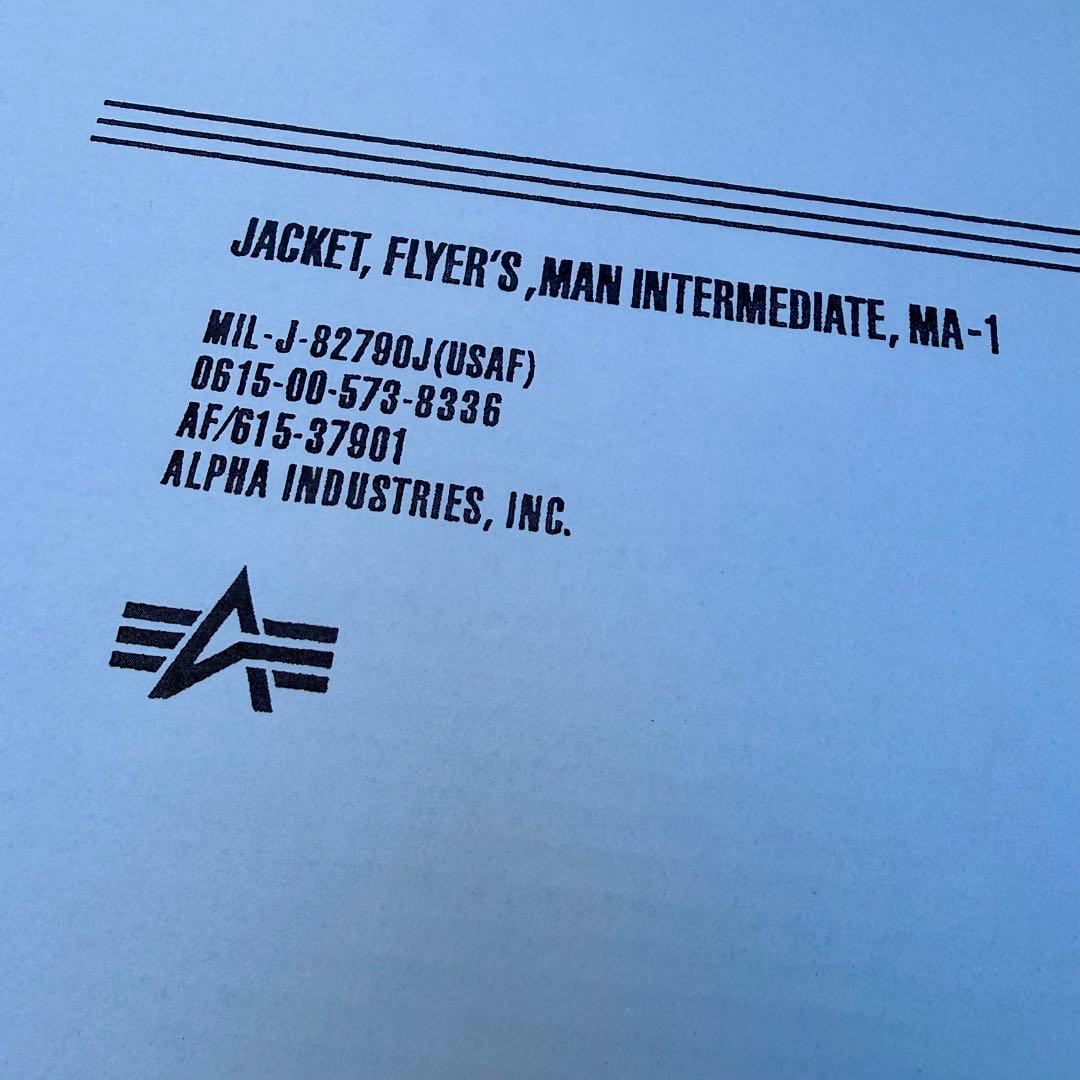 ジャケット・アウター WTAPS x Alpha MA-1 Core SPEC Olive Drab