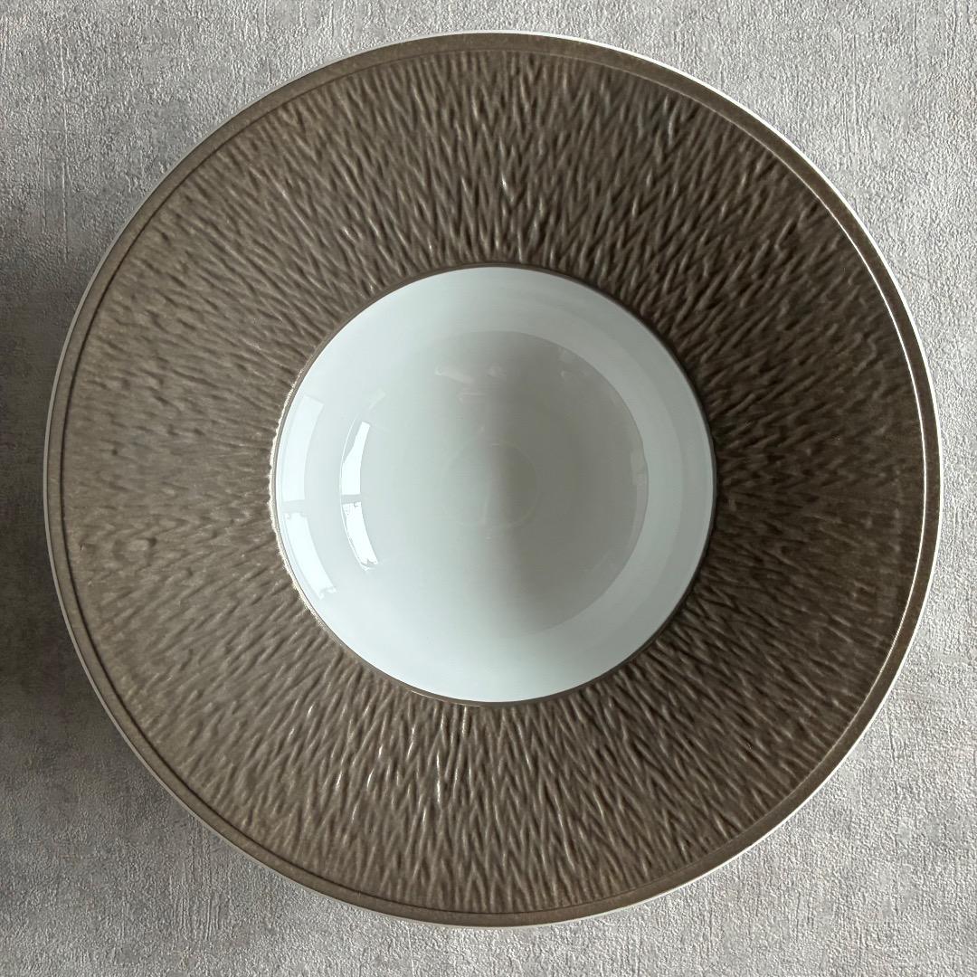 RAYNAUD レイノー ミネラル グレージュ リムスープ 22×H6cm - メルカリ