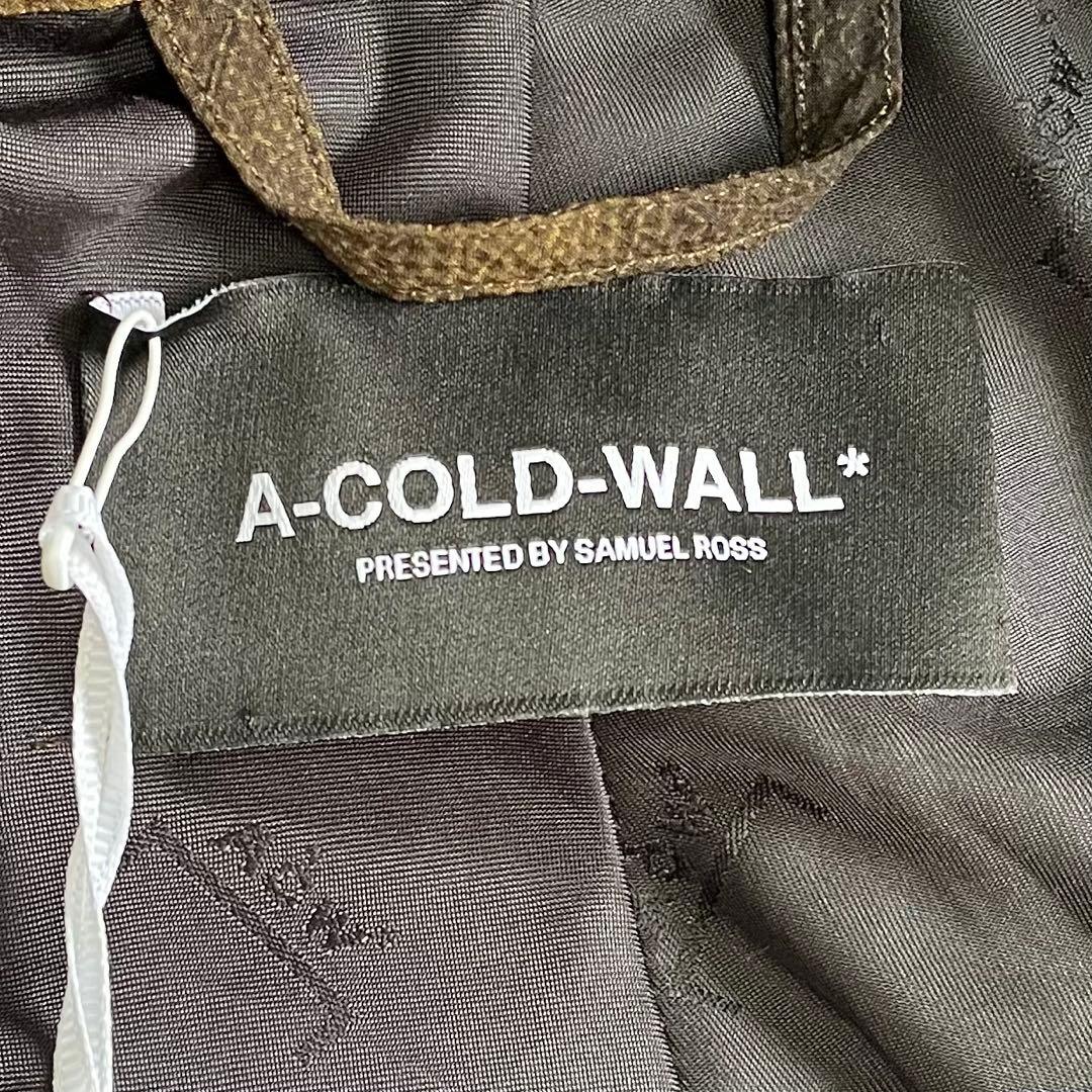 《 新品・タグ付き 》 A-COLD-WALLプリント モッズコート Lサイズ