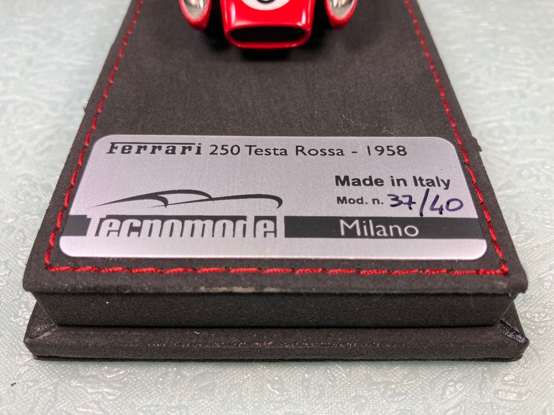 TECNO MODEL Ferrari 250テスタロッサ1958年 No.9 - メルカリ