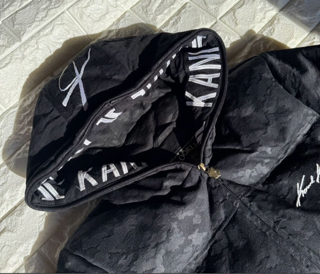 KARL KANI カールカナイ 迷彩 ダウンジャケット ブラック Y2K