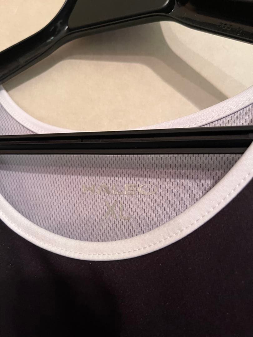 リーチマイケル着用】HALEO タンクトップ ブラック 都市景観プリント