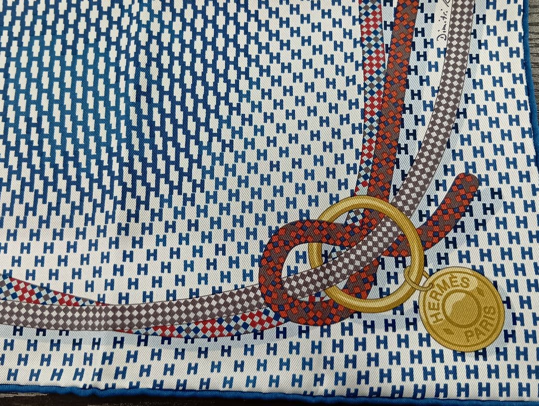 253 HERMES エルメス スカーフ カレ70 CHEVAL MIRAGE