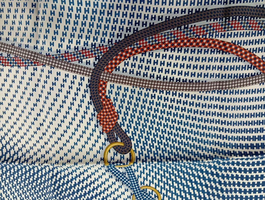 253 HERMES エルメス スカーフ カレ70 CHEVAL MIRAGE