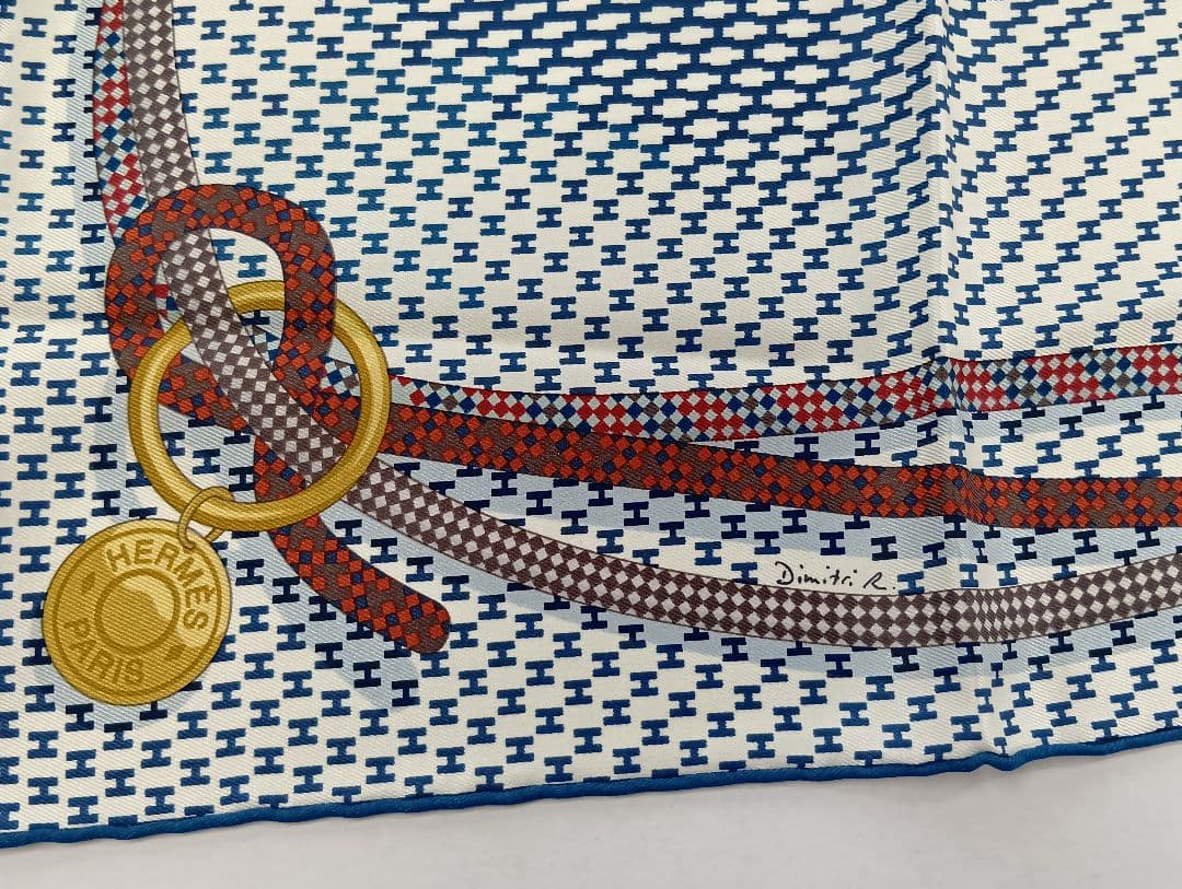 253 HERMES エルメス スカーフ カレ70 CHEVAL MIRAGE