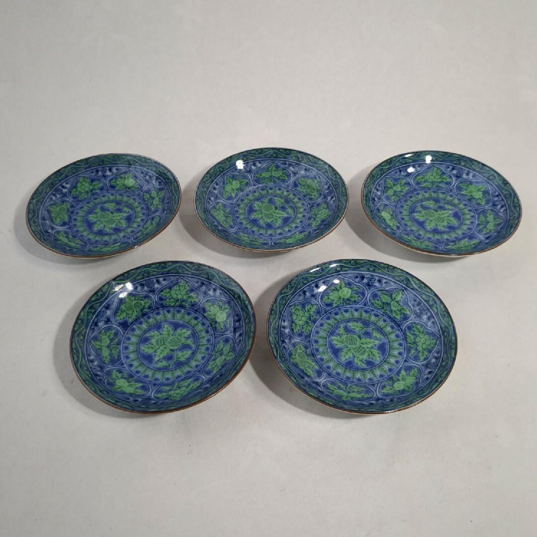 前畑陶器 庫山窯 青華緑彩 小皿 豆皿 5枚揃 和食器 美品 - メルカリ