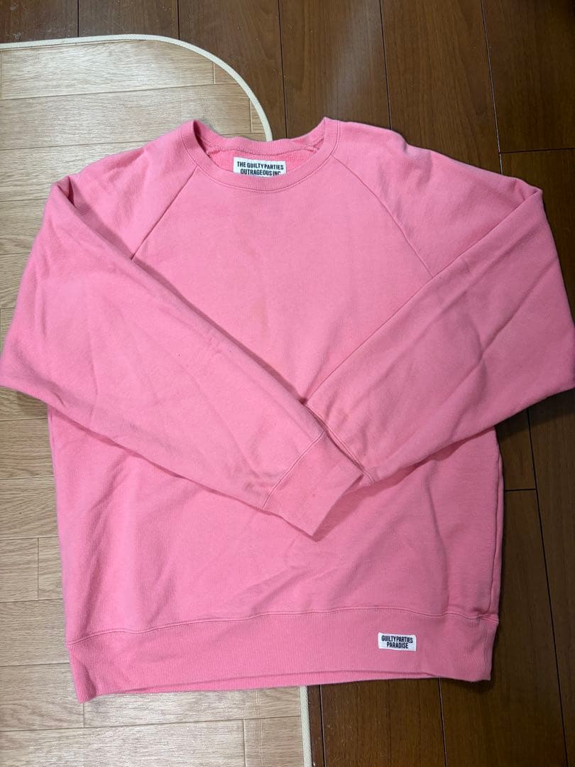 WACKO MARIA ワコマリア スウェット ピンク - メルカリ