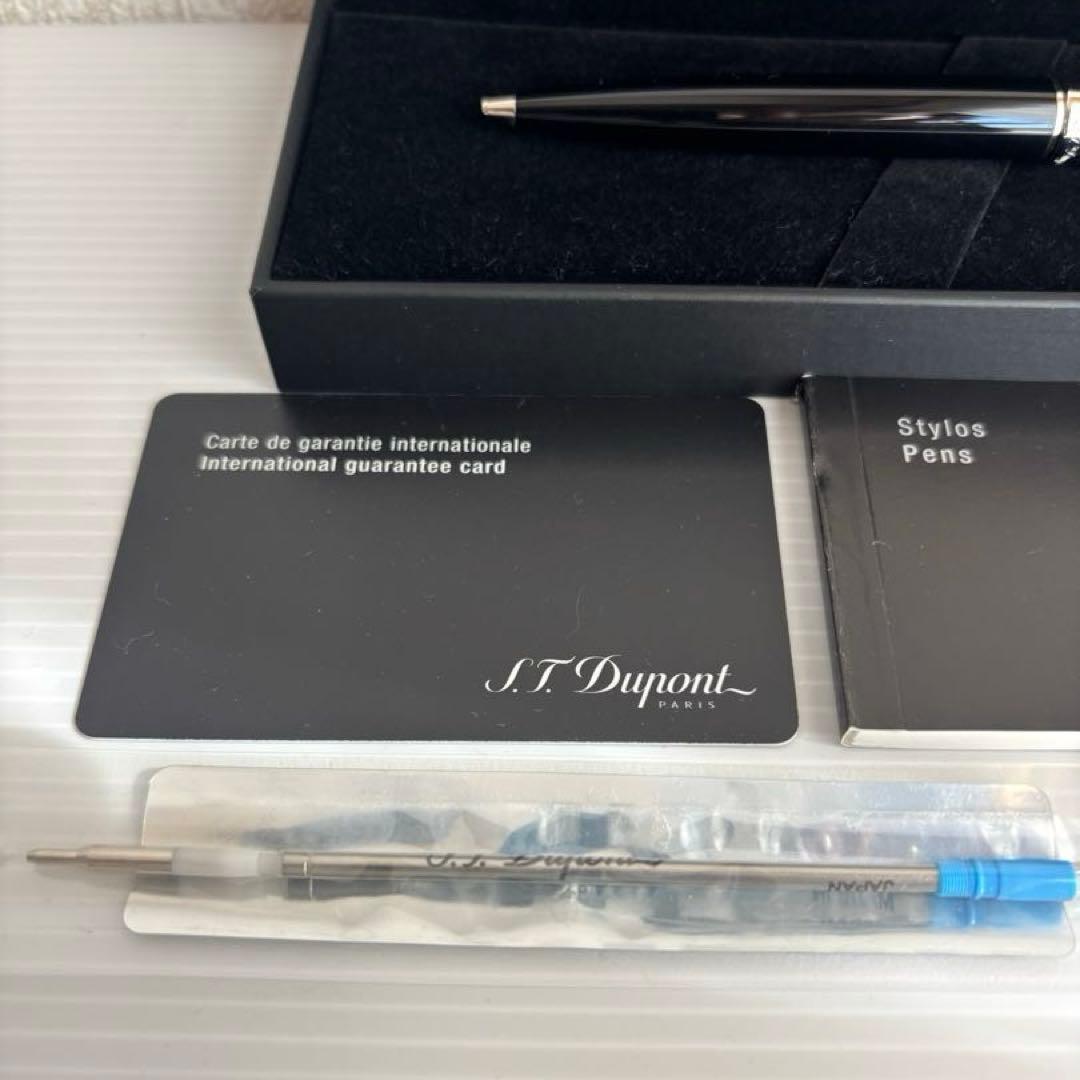 美品　デュポン S.T.Dupont ボールペン 箱、替え芯付き