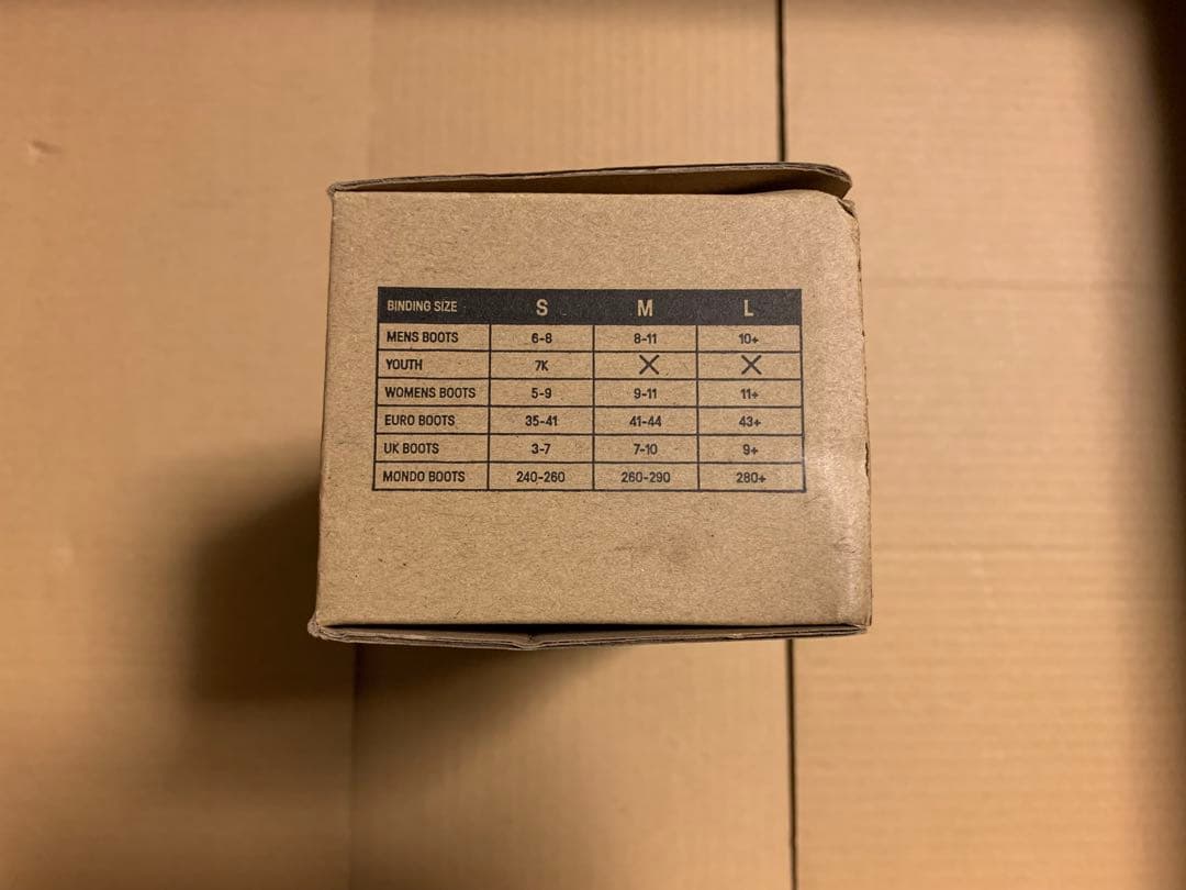 BURTON SUPERGRIP CAPSTRAP 2.0 Mサイズ 未使用