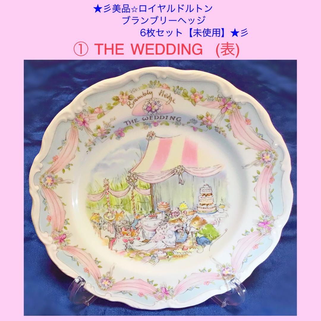 ★彡【美品/未使用】ブランブリーヘッジ 絵皿 《5枚＋1枚おまけ付き》セット★彡