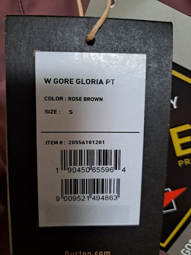 新品未使用　 バートン　GORE-TEX スノーボードパンツ　レディース