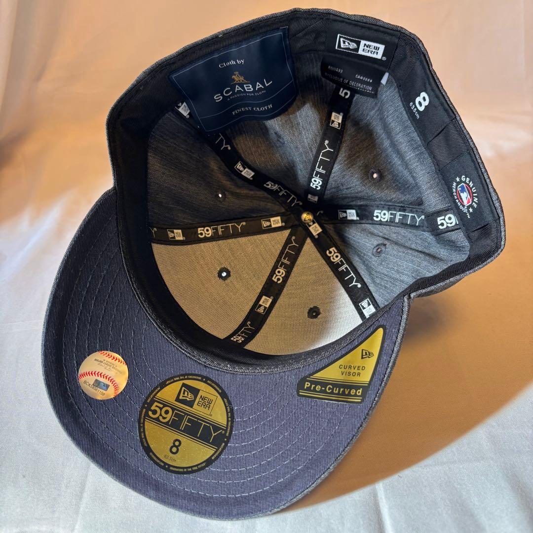 ニューエラ 59FIFTY LAドジャース SCABAL生地 サイズ8