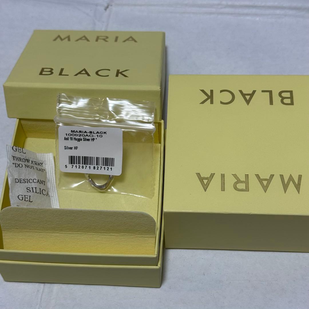 MARIA BLACK Huggie Piereced - Silverピアス