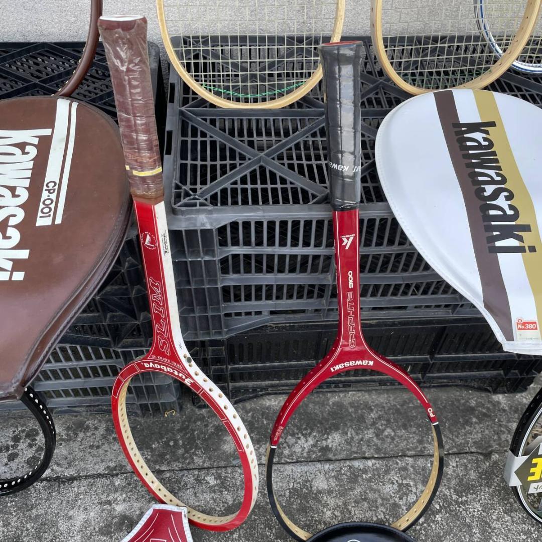 未使用 レトロ テニス ラケット 11本セット 日本製 XZ3732 - メルカリ