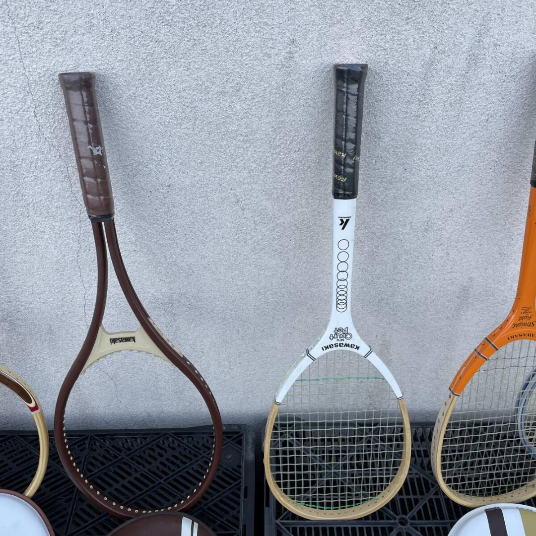 未使用 レトロ テニス ラケット 11本セット 日本製 XZ3732 - メルカリ