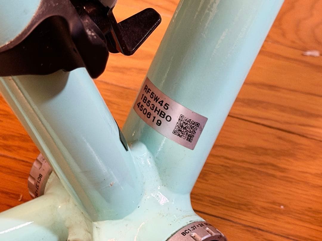 ロードバイク フレーム Anchor アンカー RFA5W 45サイズ