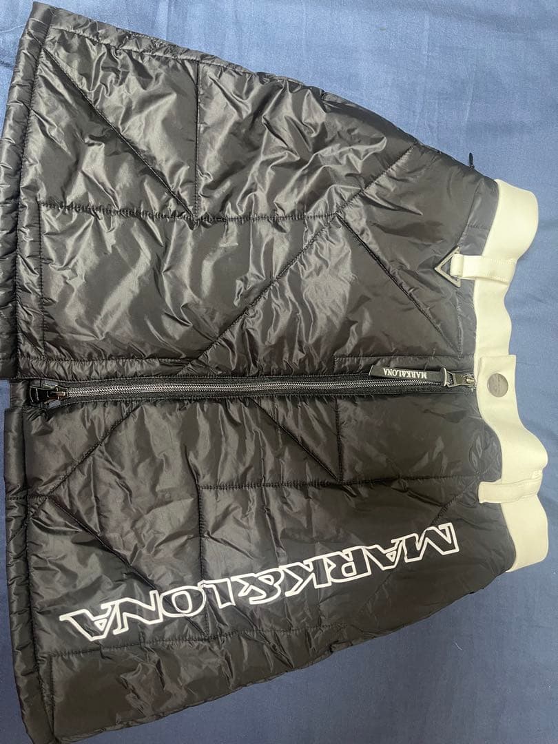 MARK & LONA マークアンドロナ ブラック キルティングスカート M