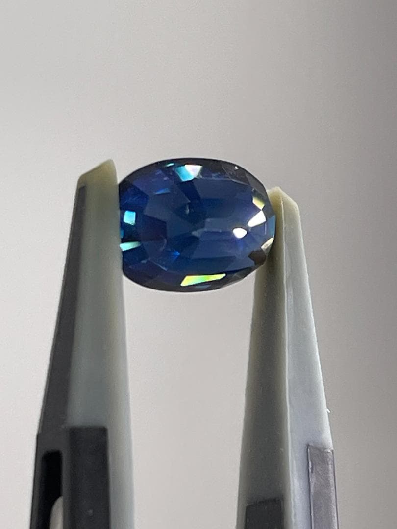 1.70CT 非加熱ブルーサファイア GIA鑑別書付
