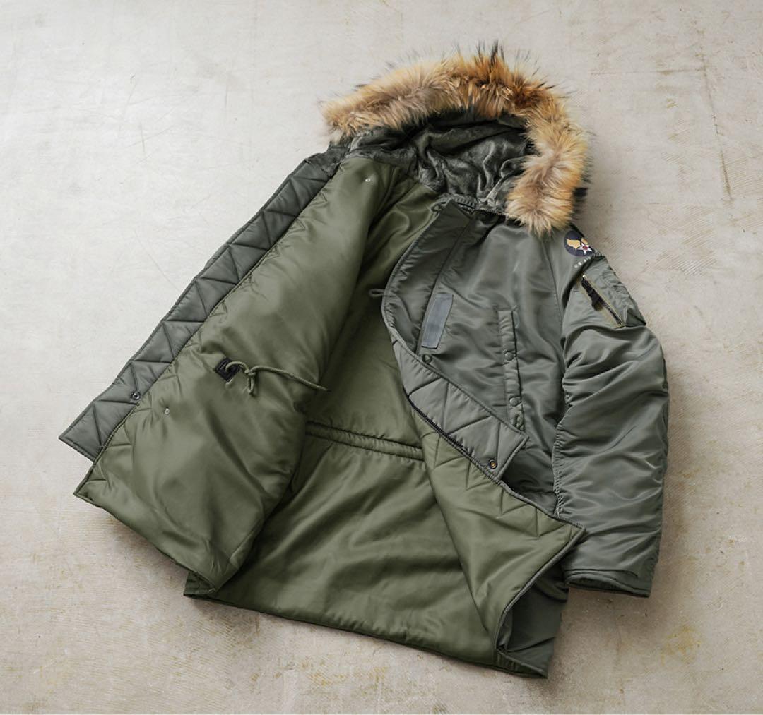 完売品 米軍 初期型 N-3B VINTAGE フライトジャケット waiper