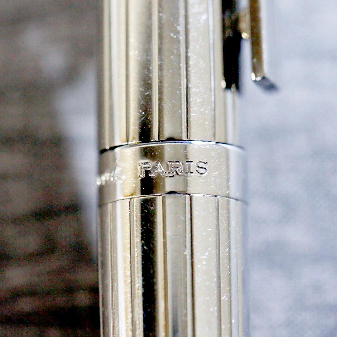 送料込み】デュポン ボールペン エリプシス シルバーカラー 文房具