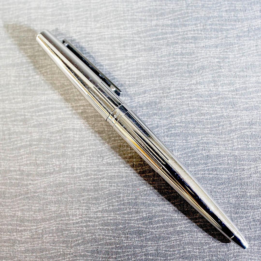 送料込み】デュポン ボールペン エリプシス シルバーカラー 文房具