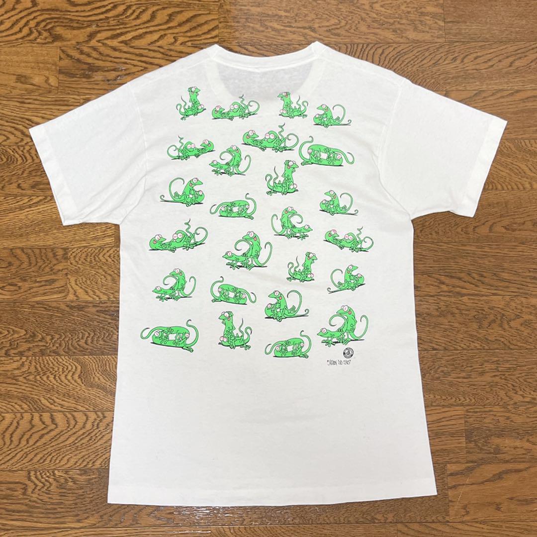 90s VINTAGE エロT 48手 トカゲ カメレオン HAWAII