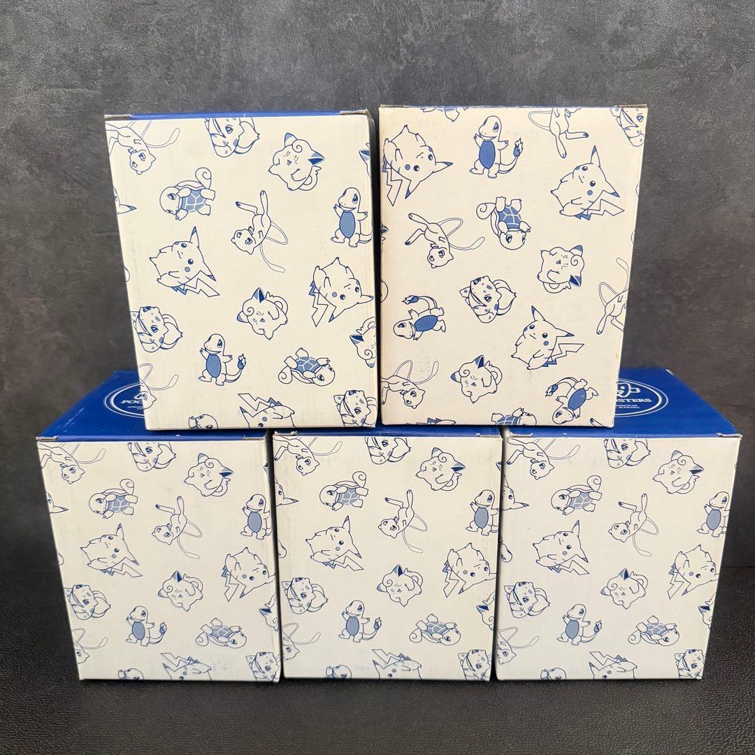 レトロ・希少】ポケモン 貯金箱 陶器製 5体＋アミューズメント2体 L