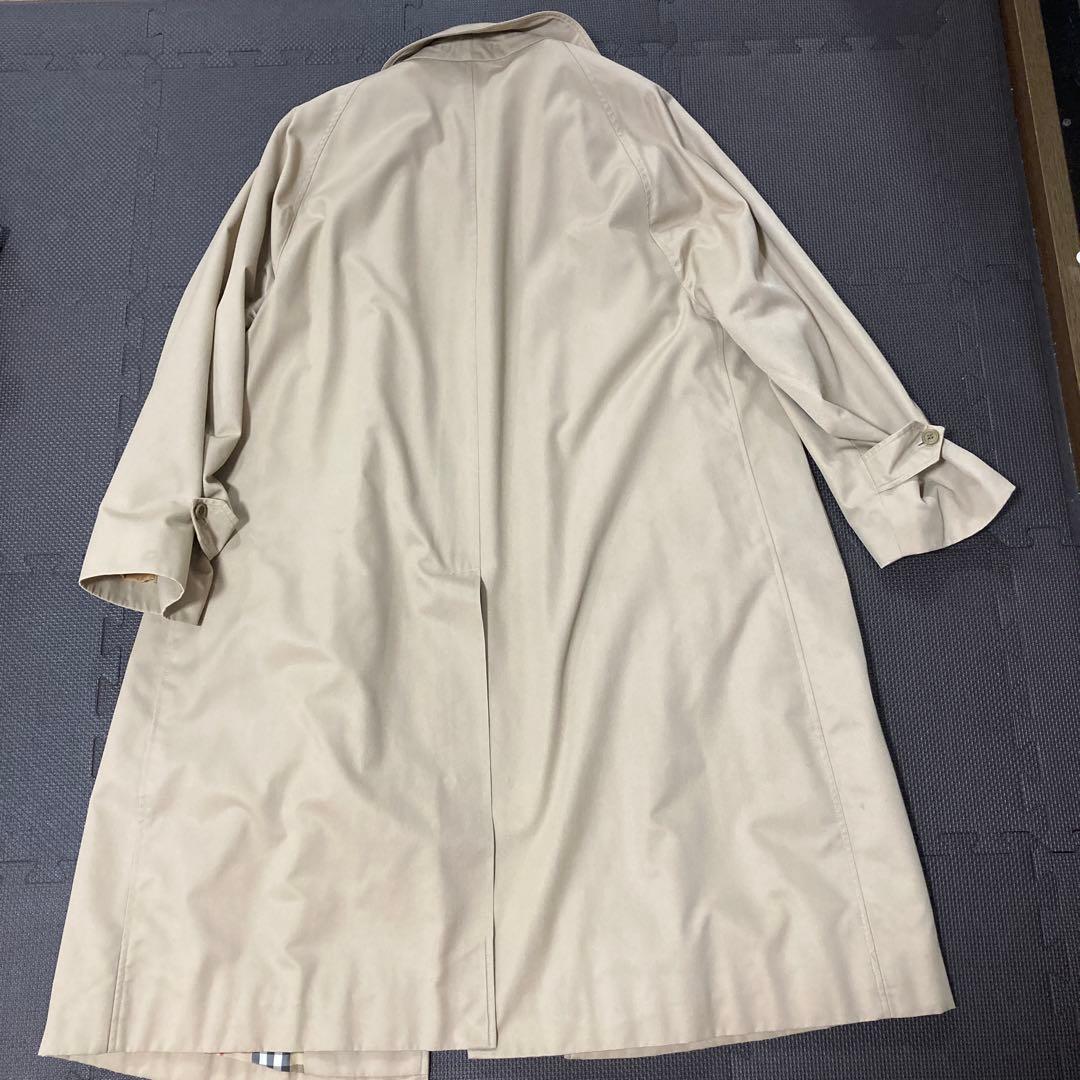 バーバリー　ステンカラーコート　一枚袖