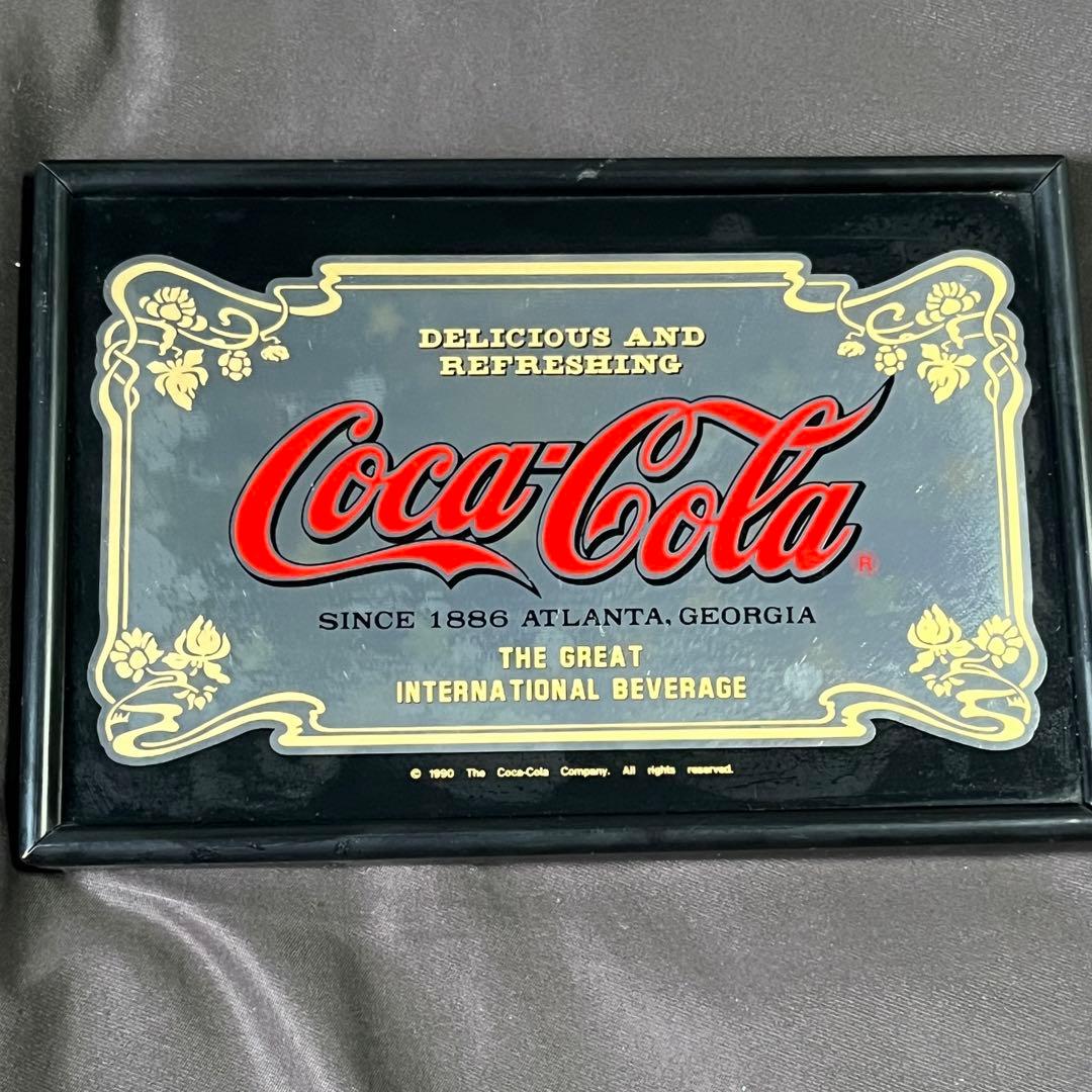 コカコーラ パブミラー ミニバージョン1886 1990 - メルカリ