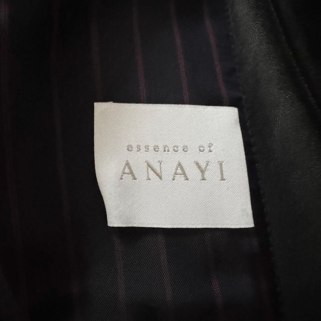 新品未使用✨タグ付 ANAYI ライダース レザージャケット ラムレザー 38