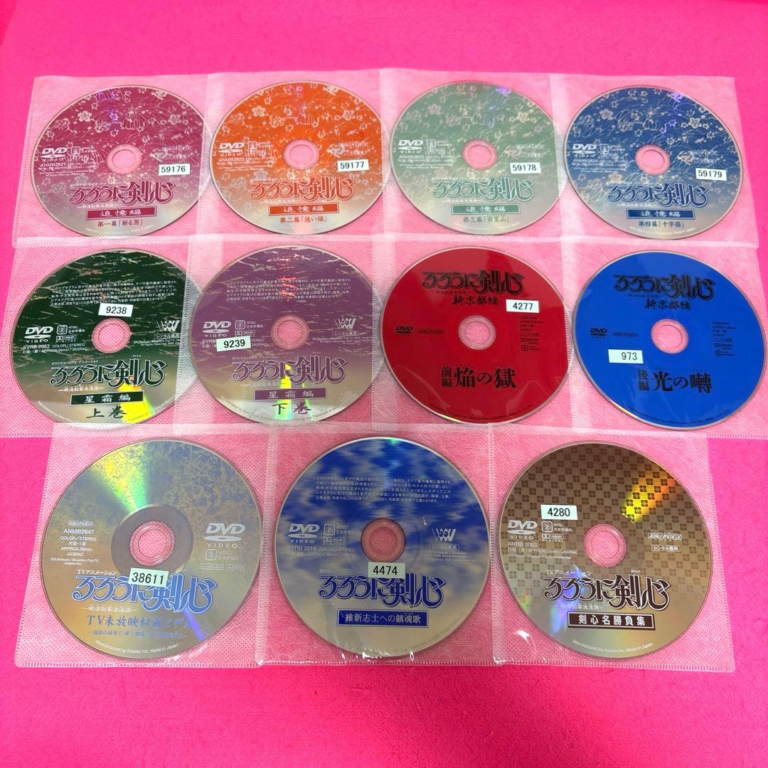 るろうに剣心 シリーズ 全37巻 全卷セット DVD レンタル アニメ