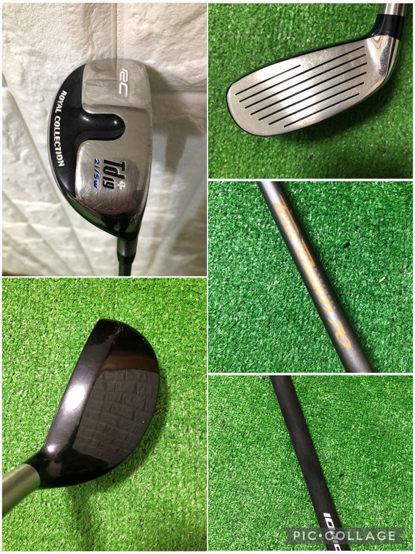 初心者おすすめ☆ロイヤルコレクション男性用セット☆キャディバッグ付