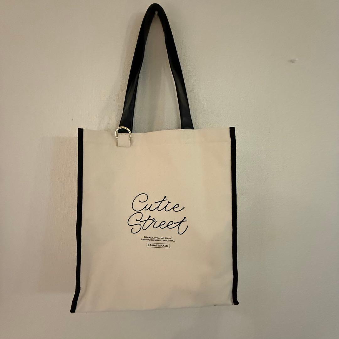 Cutie Street 透明ポケット トートバッグ