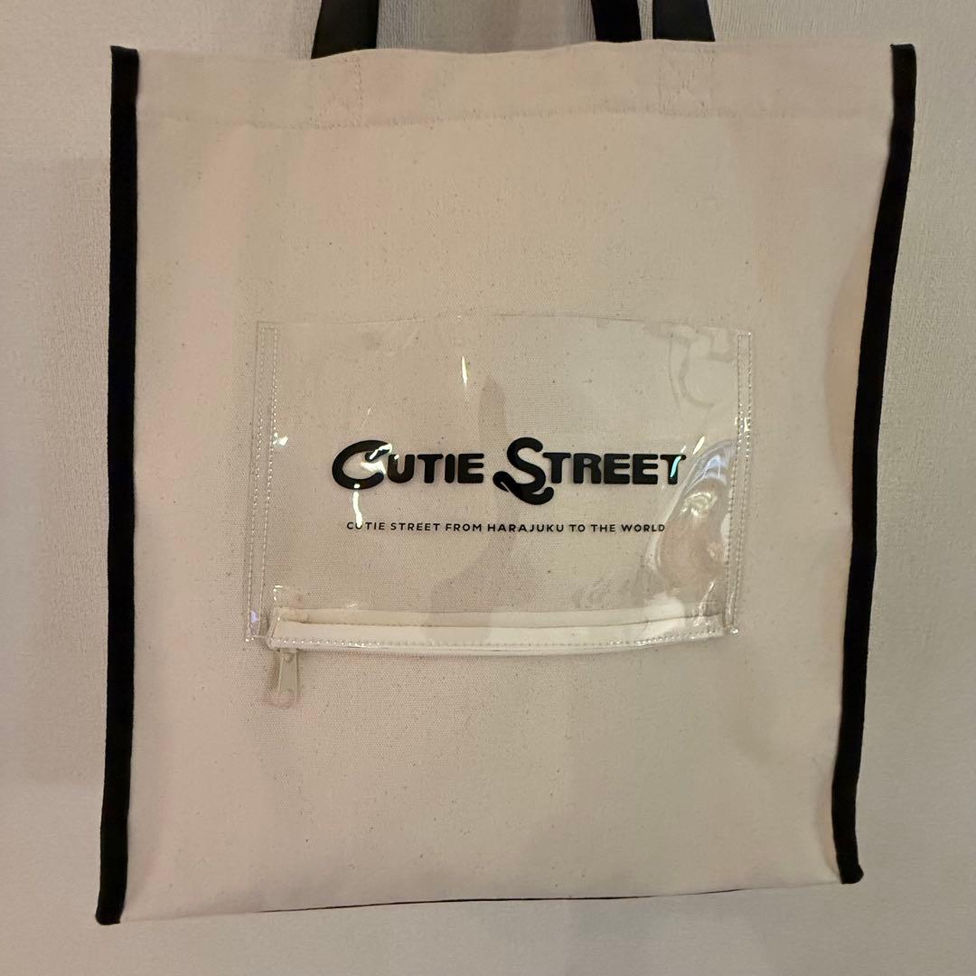 Cutie Street 透明ポケット トートバッグ
