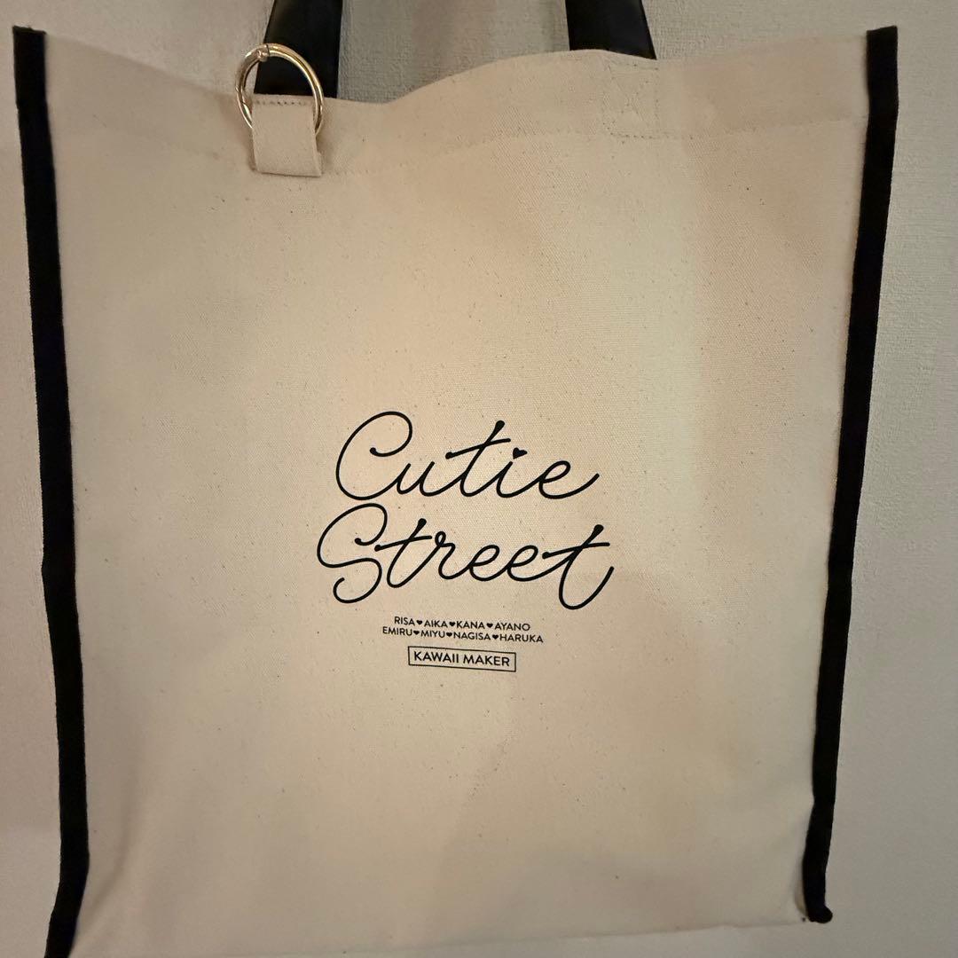 Cutie Street 透明ポケット トートバッグ