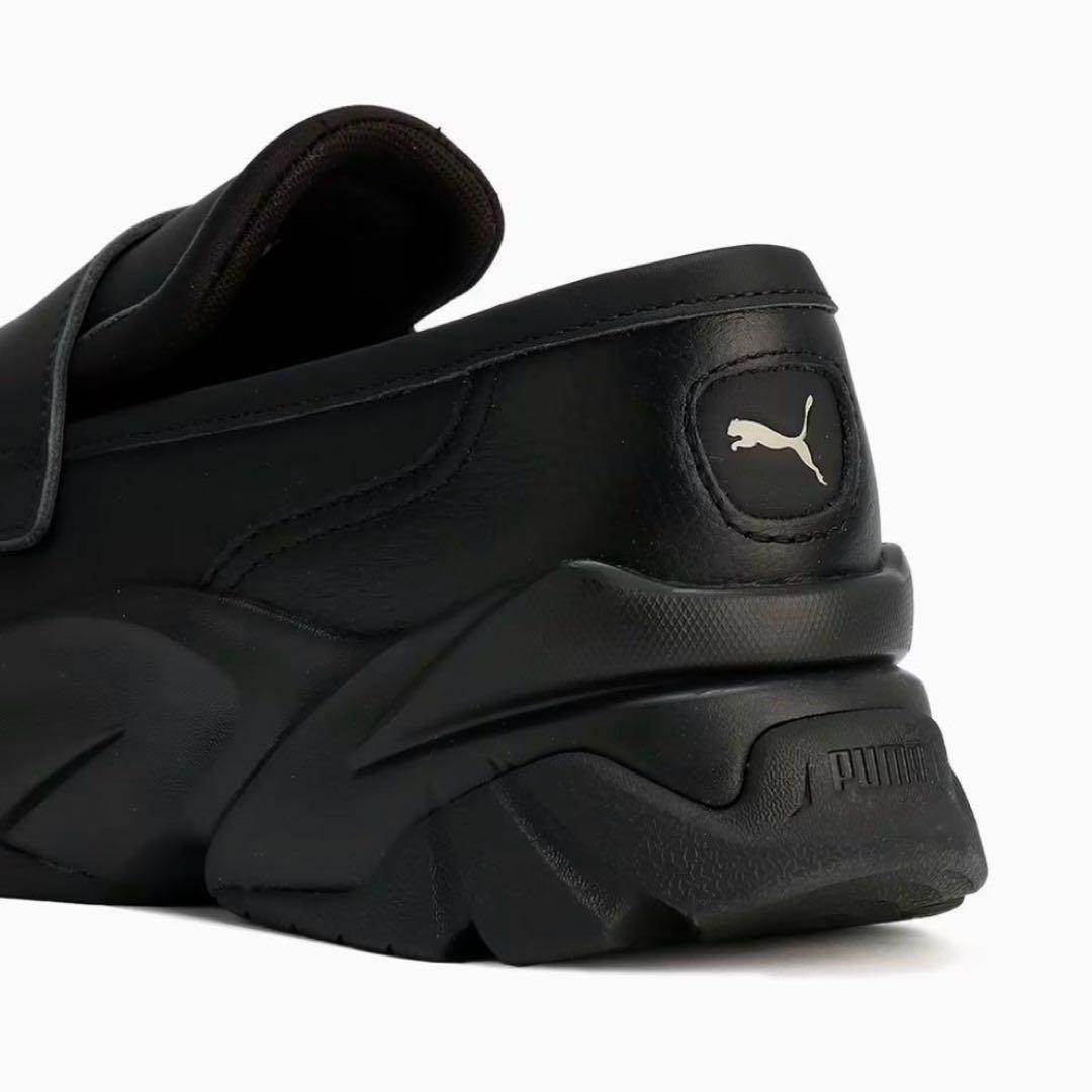 美品★ PUMA プーマ ウィメンズ ローファー　22cm 黒　ブラック