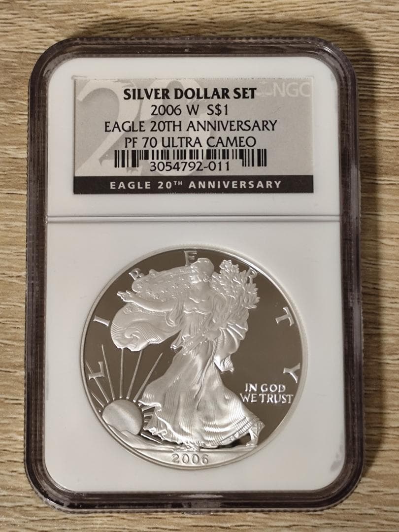 まーちゃん様専用 NGC PF70☆2006 アメリカ シルバー イーグル 銀貨