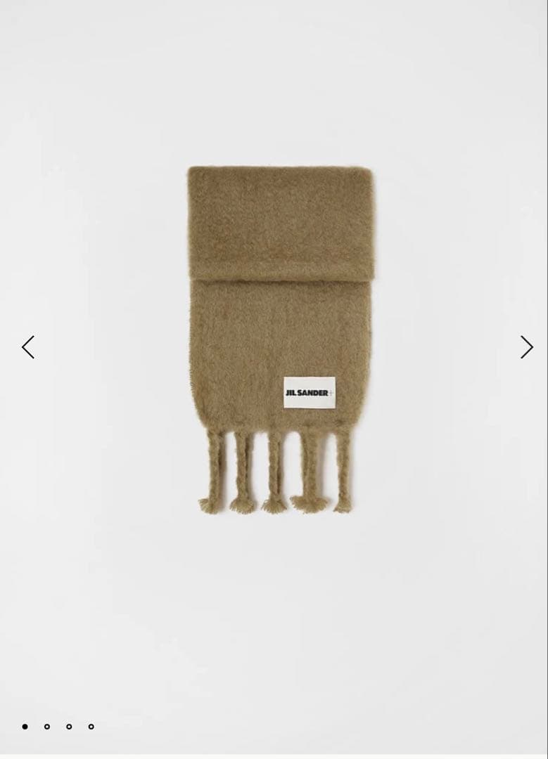 jilsander ワイド　ウールブランド　スカーフ