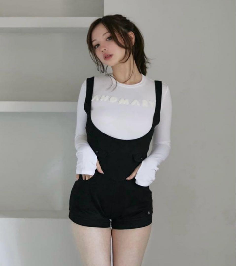 ANDMARY Mary logo tops white